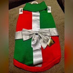 Merry & Bright Collection Ugly Dog Sweater, Size L, NWT